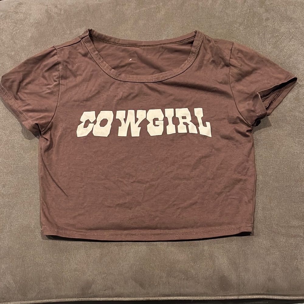 Graphic cowboy baby tee